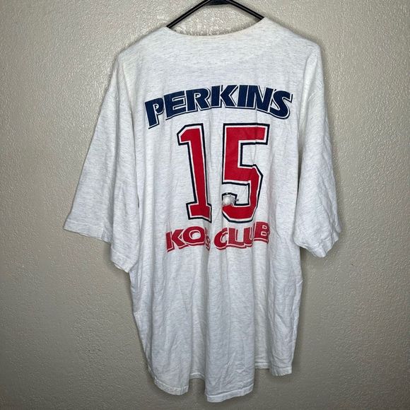 VTG 1994 Coors Light Beer Bugsy's bar Baseball Jersey Shirt Size XL - Picture 5 of 8